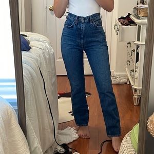 Agolde straight leg jeans